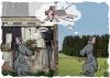 Cartoon: City - Countryside (small) by Dadaphil tagged city country dream rat lovemaking life