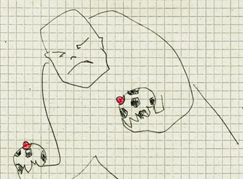 Cartoon: Fußballbrüste (medium) by nik tagged fußball,brüste,männer