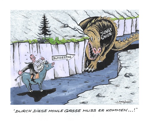 Auf schwierigem Pfad