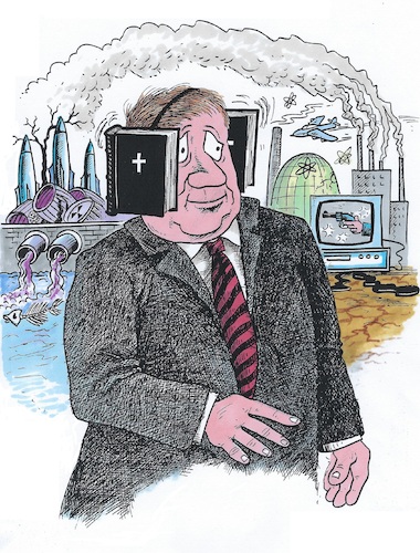 Cartoon: Bibel (medium) by mandzel tagged bibel,glaube,religion,bibel,glaube,religion