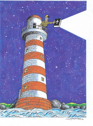 Cartoon: Bibel (medium) by mandzel tagged bibel,glaube,religion,bibel,glaube,religion