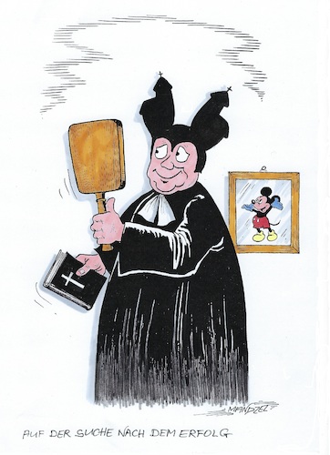 Cartoon: Bibel (medium) by mandzel tagged bibel,glaube,religion,bibel,glaube,religion