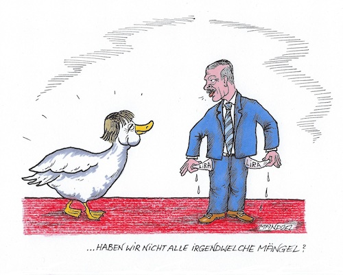 Cartoon: Merkel und Erdogan (medium) by mandzel tagged merkel,erdogan,staatsbesuch,deutschland,politik,unzulänglichkeiten,merkel,erdogan,staatsbesuch,deutschland,politik,unzulänglichkeiten