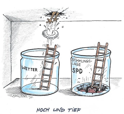 Wetter im Hoch SPD im Tief Wetter im Hoch SPD im Tief