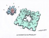 Cartoon: Anpassungsschwierigkeiten (small) by mandzel tagged seehofer,flüchtlinge,koalition,asyl,krise