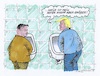Cartoon: Auf Pubertanten-Ebene (small) by mandzel tagged trump,kim,atomraketen,usa,nordkorea