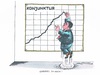Cartoon: Auftrieb (small) by mandzel tagged konjunktur,deutschland,gabriel,freudensprung,erfolgskurve,auftrieb,wirtschaft