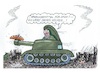 Cartoon: ...bis zum bitteren Ende. (small) by mandzel tagged netanjahu,hamas,hungertote,gaza,krieg,erbarmungslosigkeit,völkerrecht