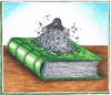 Cartoon: Buchmesse (small) by mandzel tagged buchmesse,maulwurf,textberg,buch