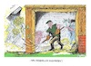 Cartoon: Den Bauern stinkt es ...! (small) by mandzel tagged bauern,subventionsabbau,umweltauflagen,bürokratie,einkommensverluste,hofsterben