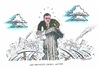 Cartoon: Die Ukraine kommt nicht zur Ruhe (small) by mandzel tagged janukowitsch,ukraine,proteste
