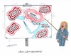Cartoon: Enge von Hormus (small) by mandzel tagged iran,großbritannien,usa,golf,kriegsgefahr,tankschiffe
