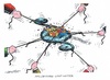Cartoon: Flüchtlings-Drama (small) by mandzel tagged bleiberecht,asyl,gezerre,rassismus,flüchtlinge,unterbringung