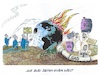Cartoon: Klima-Chaos (small) by mandzel tagged dubai,klima,uno,vorsätze,lippenbekenntnisse,umwelt,co2,täuschungen