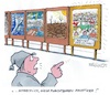 Cartoon: Klimademonstranten (small) by mandzel tagged klima,wetter,chaos,co2,finanzen,energie,proteste,demonstrationen