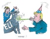 Cartoon: Lustiges Karnevalstreiben (small) by mandzel tagged trump,europa,karneval,ukraine,verteidigung