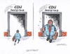 Cartoon: Parteitag stärkt Merkel (small) by mandzel tagged merkel,cdu,parteitag,stärkung