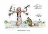 Cartoon: Pegida als Bodenbereiter (small) by mandzel tagged pegida,fremdenfeindlichkeit,gewalt,rechtsradikalismus