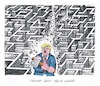 Cartoon: Trumps außenpolitische Wege (small) by mandzel tagged trump,außenpolitik,usa,president,vorschlaghammer,mandzel,karikatur
