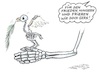 Cartoon: Ukraine-Krieg (small) by mandzel tagged russland,putin,nato,osterweiterung,ukraine,angst,krieg,europa,unterstützung