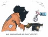 Cartoon: Vermeidung der Fluchtursachen (small) by mandzel tagged flüchtlinge,afrika,eu,hilfsgelder,finanzen,zuwanderung