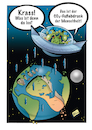 Cartoon: Neulich im All (small) by stefanbayer tagged weltall,aliens,raumschiff,erde,co2,co2fußabdruck,fußabdruck,krass,bay,stefanbayer,menschheit,klimawandel,umwelt