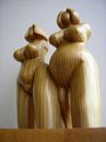 Cartoon: nudes (small) by cemkoc tagged sculpture,figurine,nude,nudes,wood