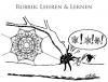 Cartoon: Lehren und Lernen (small) by Andreas Pfeifle tagged lehren,lernen,spinne,spinnennetz