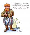 Cartoon: Schotten hassen den Frühling (small) by Andreas Pfeifle tagged schotte,frühling,wetter,kurzer,rock