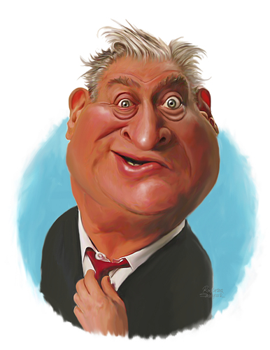 Cartoon: Rodney Dangerfield (medium) by rocksaw tagged rodney,dangerfield