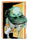 Cartoon: Cezanne (small) by Tchavdar tagged cezanne