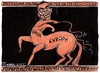 Cartoon: tsiptaur (small) by Tchavdar tagged tsipras,kentaur,greece,debts,europe,eunion,euro,drahma,varoufakis,crisis,schengen