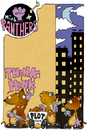 Cartoon: Mink Panthers (small) by gothink tagged comic,strip,cartoon,comix,underground,punk,goth,gothink,evocrim,bee,bop,mink,panthers