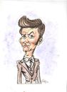 Cartoon: David Who (small) by ade tagged doctor,who,david,tennant