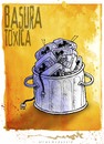 Cartoon: BASURA TOXICA (small) by allan mcdonald tagged television