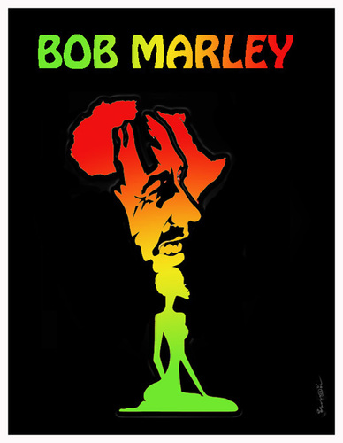 Cartoon: BOB MARLEY !.. (medium) by ismail dogan tagged bob,marley