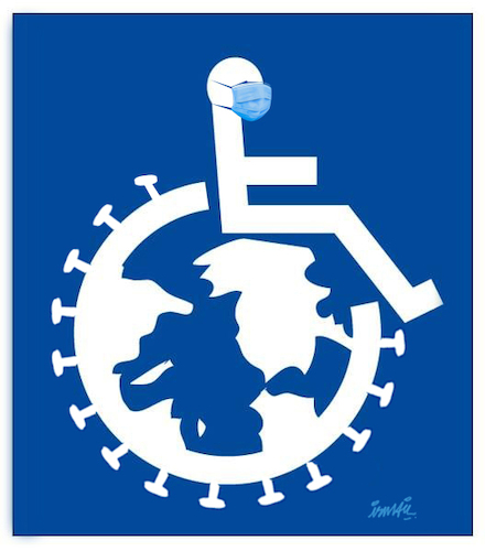 Cartoon: International Day of Persons wit (medium) by ismail dogan tagged persons,with,disabilities