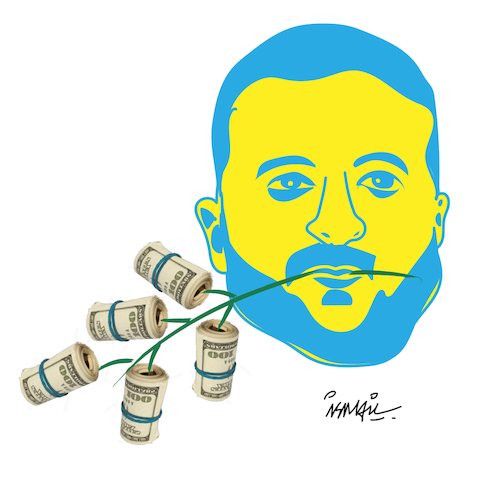 Cartoon: Peace for Ukraine (medium) by ismail dogan tagged peace,for,ukraine