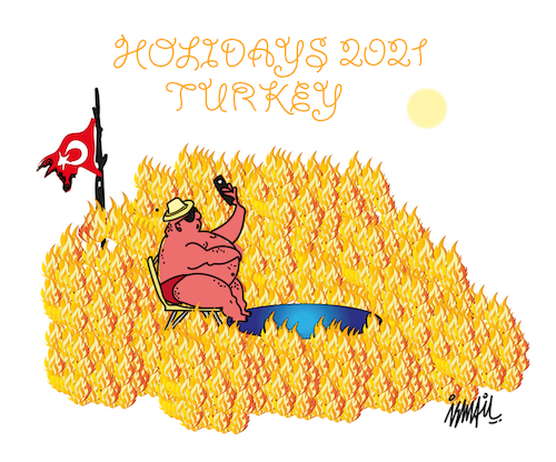 Cartoon: selfie (medium) by ismail dogan tagged turkey