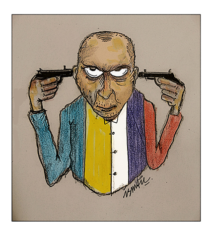 Cartoon: suicide (medium) by ismail dogan tagged ukraine,russia,war