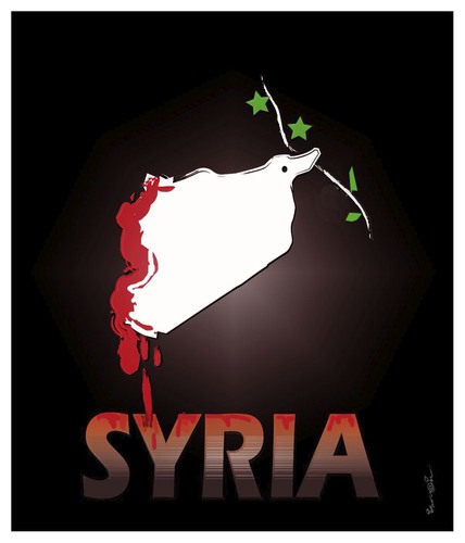 Cartoon: SYRIA !... (medium) by ismail dogan tagged syria