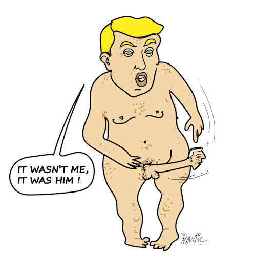 Cartoon: The Epstein affair (medium) by ismail dogan tagged the,epstein,affair