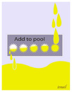 Cartoon: ADD TO POOL (small) by ismail dogan tagged add,to,pool