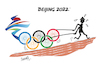 Cartoon: Beijing 2022 (small) by ismail dogan tagged beijing,2022