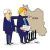 Cartoon: Iran War (small) by ismail dogan tagged iran,war