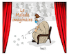 Cartoon: Le Malade imaginaire (small) by ismail dogan tagged moliere