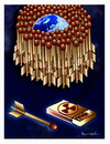 Cartoon: MATCHES !.. (small) by ismail dogan tagged nuclear