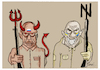 Cartoon: the devil (small) by ismail dogan tagged ukrainian,war