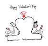 Cartoon: Valentines Day (small) by ismail dogan tagged valentines,day