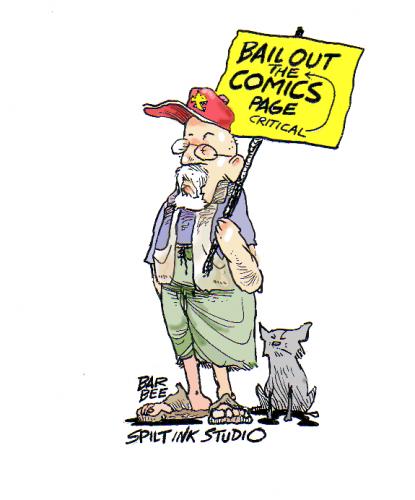 Cartoon: gettin aboard (medium) by barbeefish tagged bailout